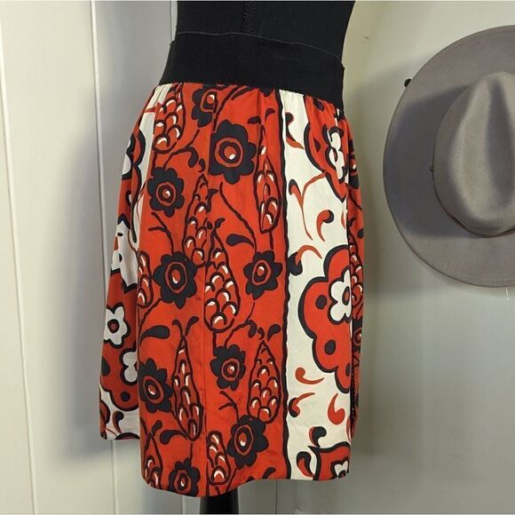 Leifsdottir Floral Whimisgoth Preppy Coquette Witchy Romantic Chic Skirt 12 - Picture 5 of 11